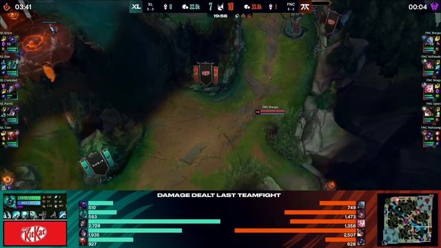 XL vs. FNC - Неделя 4 День 2 | LEC Весенний сплит | EXCEL vs. Fnatic (2021) смотреть онлайн