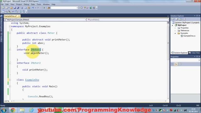 C# Tutorial for Beginners 26 - Abstract Class versus Interface in C# смотреть онлайн