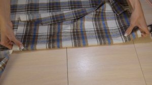 Как кроить ткань в клетку. Мастер-класс как сшить пальто-рубашку со съёмным капюшоном.