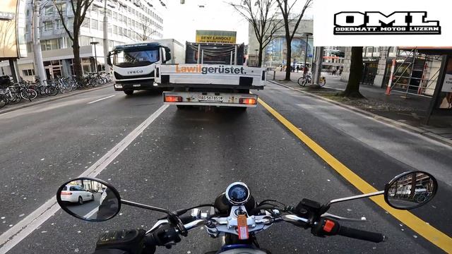 Honda Monkey Review *** Ride around Luzern *** смотреть онлайн