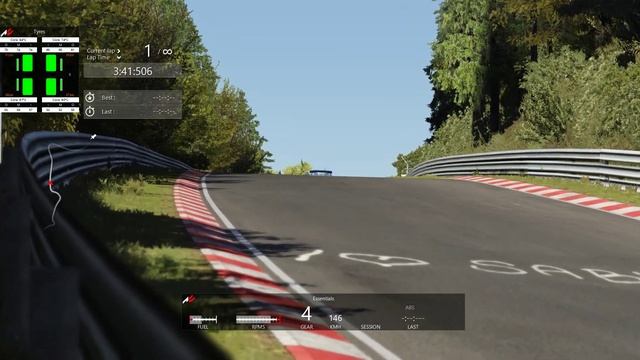 AC - Hawkeye STI Tuned Nordschleife 7:27 (few slips and crashes) смотреть онлайн