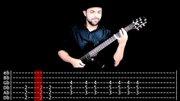 【DISTURBED】[ Decadence ] cover by Masuka | LESSON | GUITAR TAB