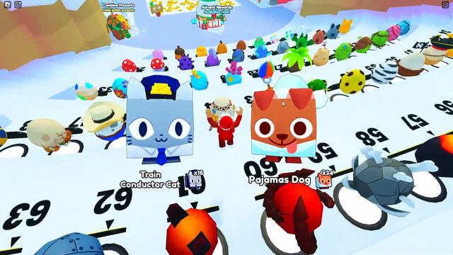 ❄️ ЗИМНИЕ ОБНОВЛЕНИЕ В PET SIMULATOR 99 В РОБЛОКС! ROBLOX смотреть онлайн