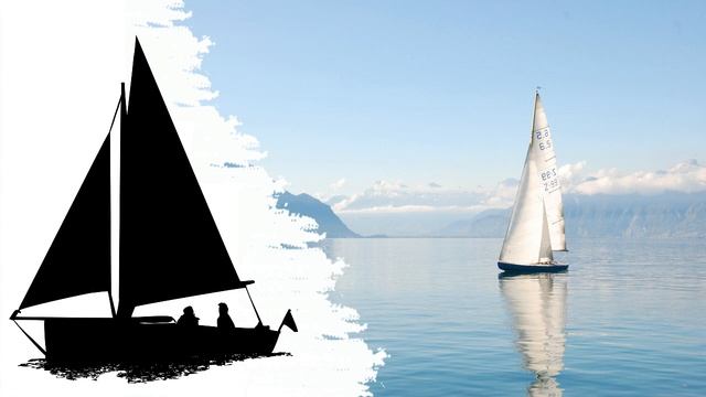 Звук парусного залива | Звук парусной лодки | Звук плавания по воде смотреть онлайн