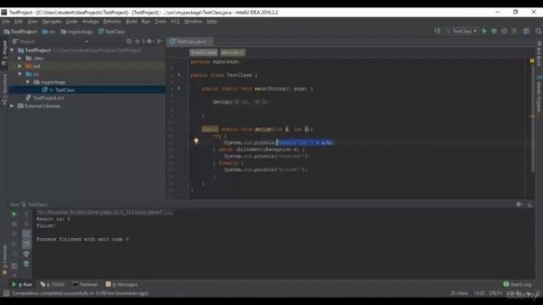 24 - Selenium WebDriver  Java - Исключения (Exceptions). Обработка исключений (Try/Catch/Finally)