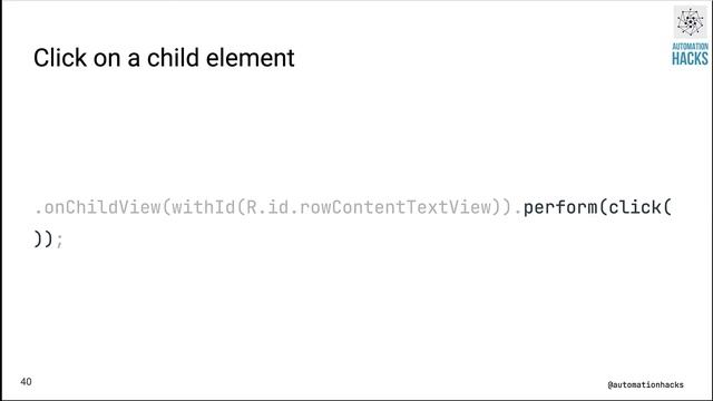Hello Espresso | Automating Lists ? (AdapterView) смотреть онлайн