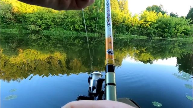 Рыбалка у дома на поплавок в середине Июля! смотреть онлайн