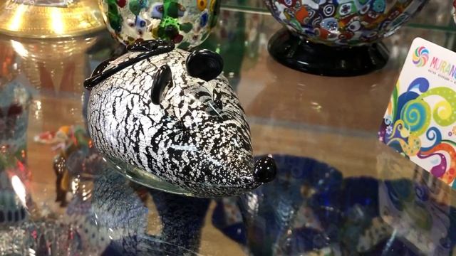 Купить фигурку мышки из Муранского стекла смотреть онлайн