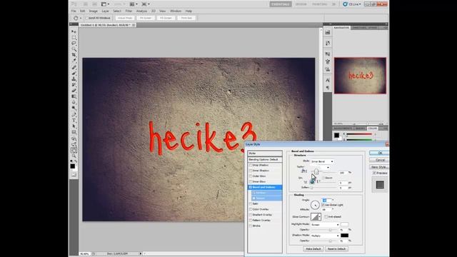 Photoshop Tutorial I .rész (Hecike3) -Barlang effect смотреть онлайн