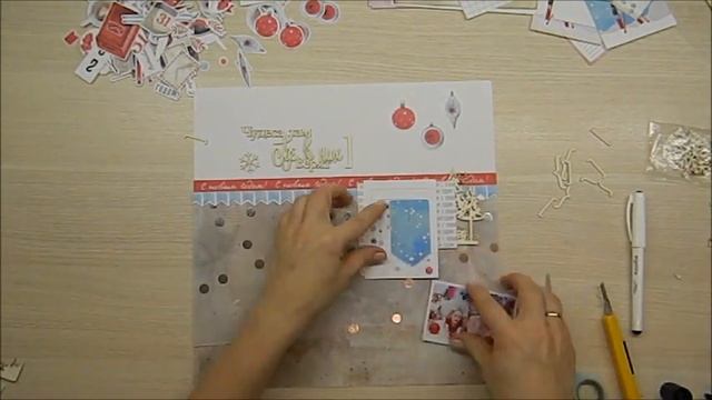 Мастер-класс по страничке "Новогодняя" смотреть онлайн