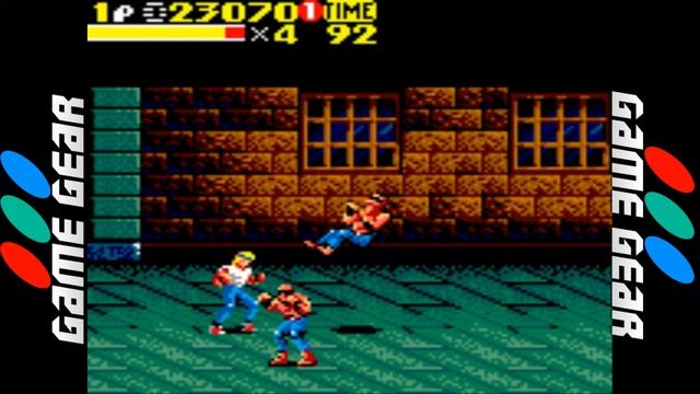 Retro Play Streets of Rage 2 Sega Game Gear смотреть онлайн