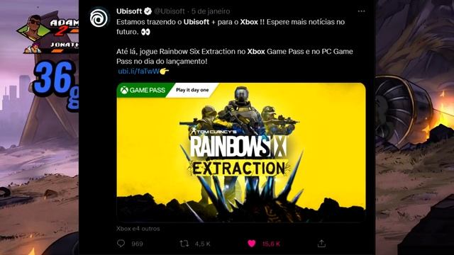 UBISOFT PLUS NO XBOX PROMETE!? ( SORTEIO 100 INSCRITOS) смотреть онлайн