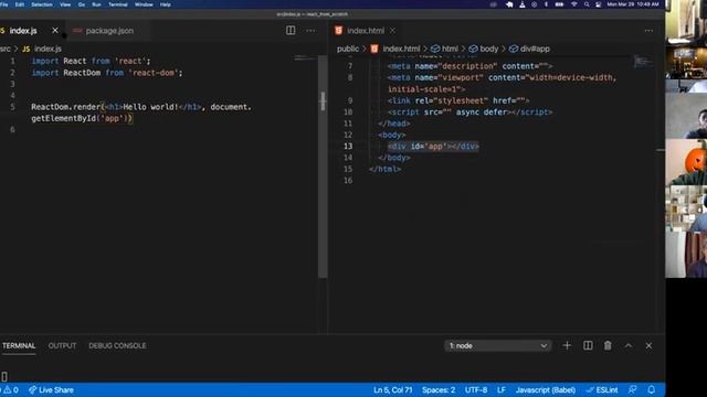 W8D1: Intro To React (1 of 1) смотреть онлайн