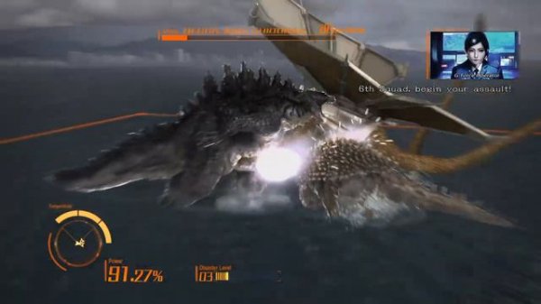 GODZILLA PS4 : Godzilla 2014 vs Mecha King Ghidorah and Anguirus