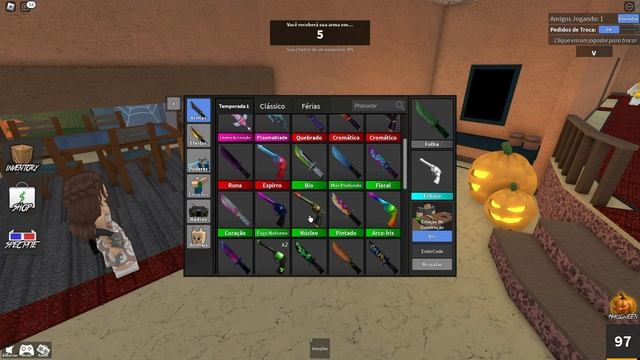 O SILÊNCIO, JULINHA NARRADORA - Roblox Murder Mystery 2 #roblox #murdermystery2