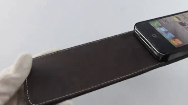 Кожаный чехол для iPhone 4 Ft2 Brown смотреть онлайн
