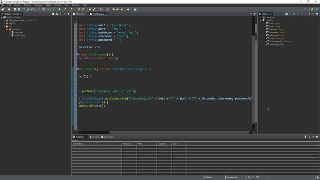 MySQL Datenbank mit Java verknüpfen | In Eclipse 2022 смотреть онлайн