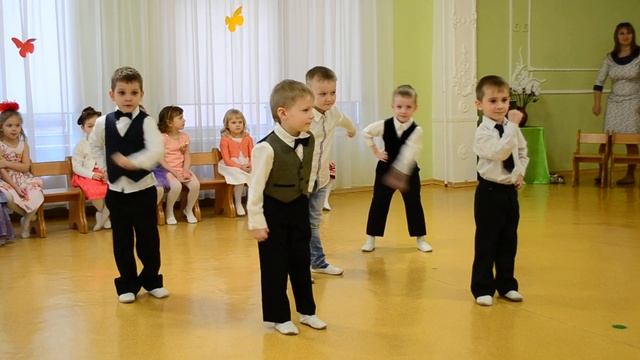 Зажигательный танец мальчиков Утренник 8 Марта Средняя группа смотреть онлайн