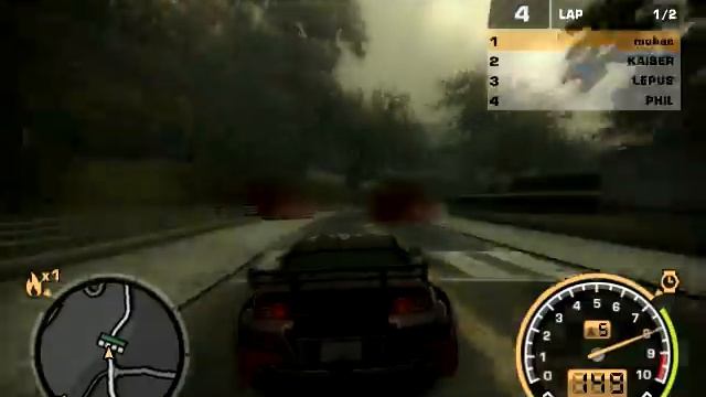 NFS Most Wanted- Blacklist 11 race #2 Circuit смотреть онлайн