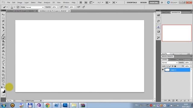 Как добавить кисти в фотошоп?