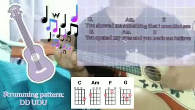 Crazier Ukulele Cover with Chords by Clarisse Anne Hernandez Padua смотреть онлайн