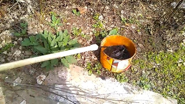 Очистка скважины на даче. Апрель 2016 смотреть онлайн