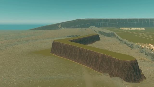 Engineering MEGA TSUNAMI sea defenses in Cities Skylines! смотреть онлайн