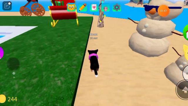 🐱Игра с котиками🐱(паркур решила не проходит,ь мало времени было на паркур)Игра очень милая 🥰. смотреть онлайн