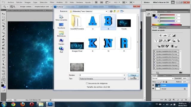 Adobe Photoshop CS5: Texto 3D Galáctico смотреть онлайн