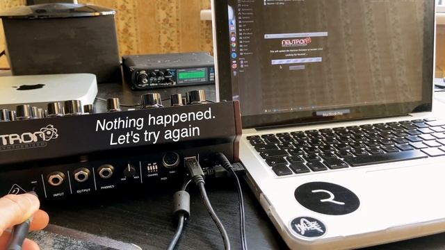 How to update firmware on Behringer Neutron. Tutorial смотреть онлайн