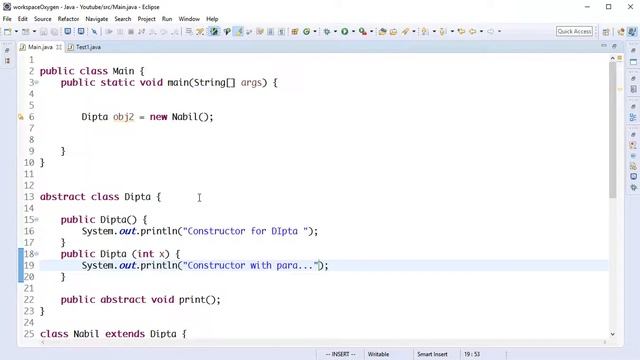 Java Abstract Class 8 (Bangla) смотреть онлайн