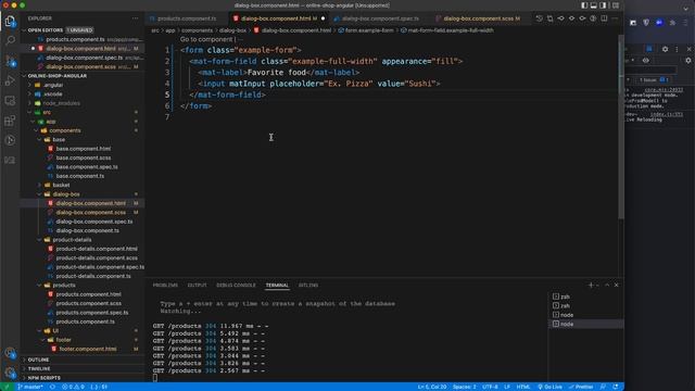 Angular 13: Онлайн магазин с нуля Material UI + RxJS + API