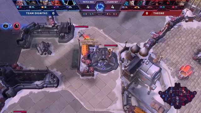 Финал HGC 2018 - Игра 1 - Team Dignitas против TheOne - Групповой этап смотреть онлайн