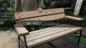 Как реставрировать уличную скамейку.