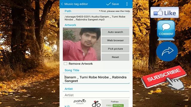 how to add photo in mp3 song android bangla tutorial смотреть онлайн