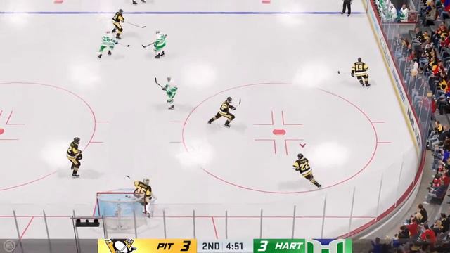 NHL 22 - 1991-92 Season Mode Opening Night Whalers vs Penguins смотреть онлайн