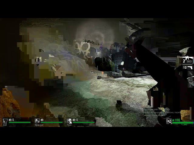 Прохождение Left 4 Dead Глава 5 Кровавая Жатва Тоннель #19