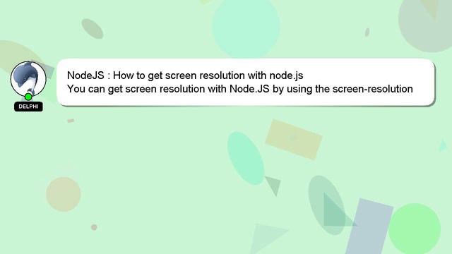 NodeJS : How to get screen resolution with node.js смотреть онлайн