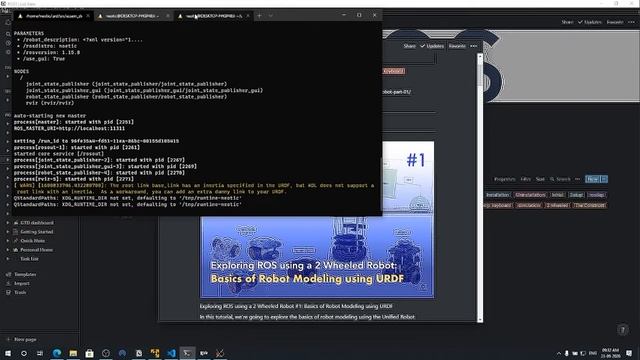 ROS on Windows with GUI Support using WSL!! смотреть онлайн