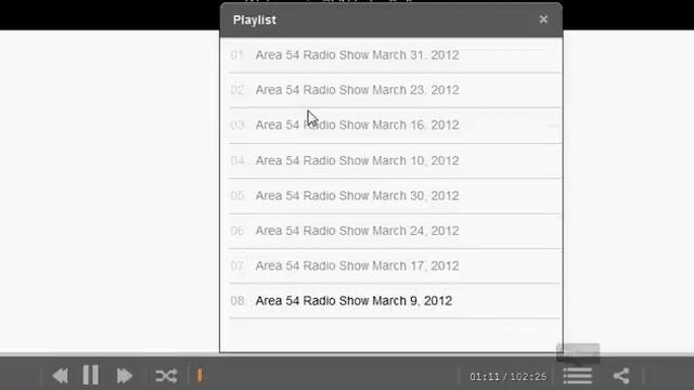 Footer Stick HTML5 MP3 Player with Playlist смотреть онлайн
