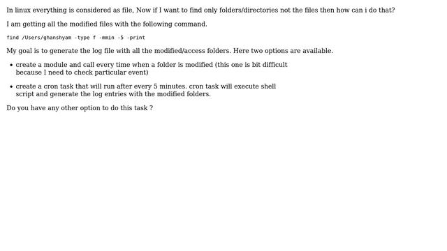 Ubuntu: React to a modified directory смотреть онлайн