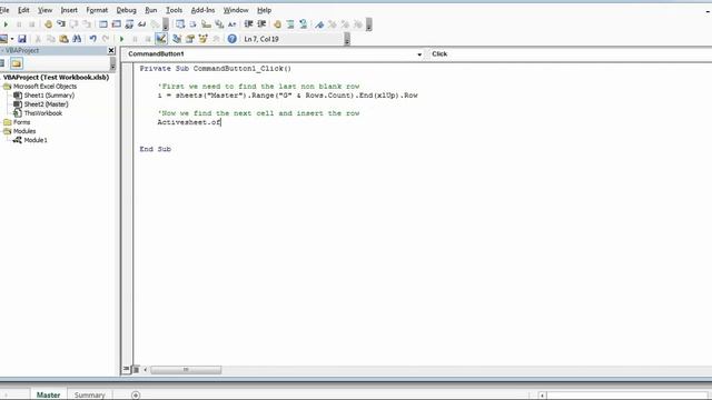 Insert Rows using VBA смотреть онлайн