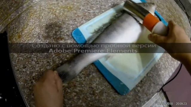 Чистка судака электро-рыбочисткой. смотреть онлайн