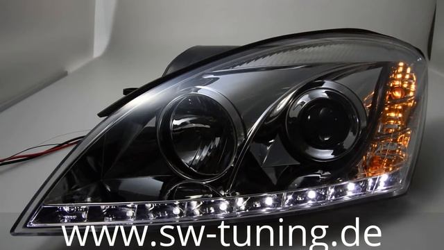 SW-Light Scheinwerfer Kia Ceed chrome LED Standlicht SW-Tuning смотреть онлайн