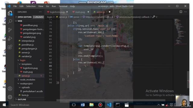 #51.Autentikasi User(Login dan Logout) dengan Node.Js dan MariaDB смотреть онлайн