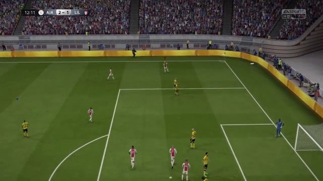 FIFA 15 Ajax flick finish смотреть онлайн