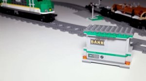 Lego City 60198 Cargo Train with Powered Up App Speed Build