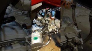 Установка 140сс на Альфу.