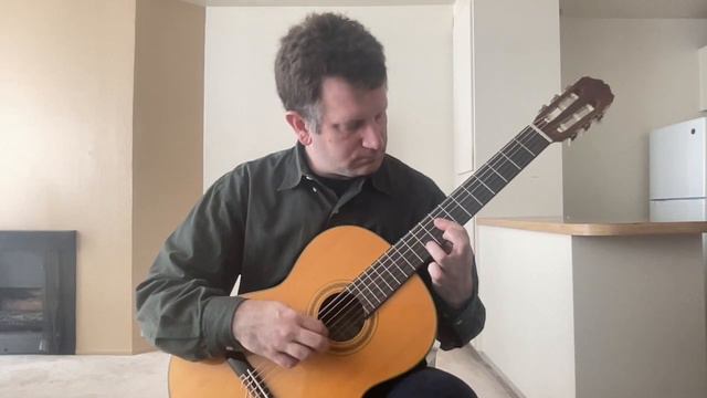 Bach Prelude in D Minor BWV 999 on Classical Guitar смотреть онлайн