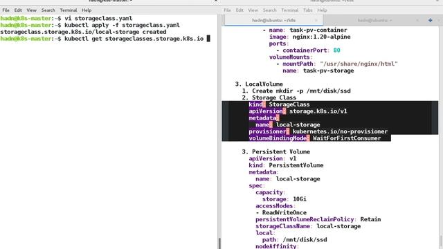 Kubernetes Storage Class, Persistent Volume, Persistent Volume Claim смотреть онлайн